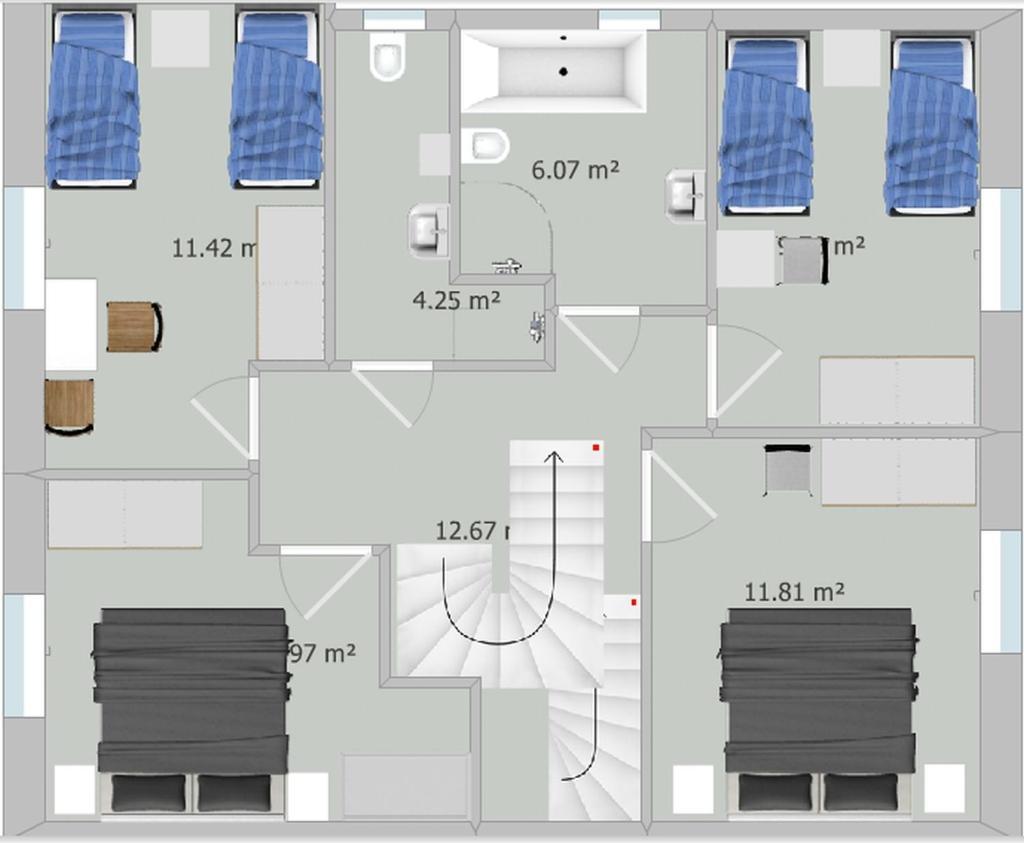 הוילה אלטנקירכן Ferienhaus 2 Quint Altenkirchen מראה חיצוני תמונה